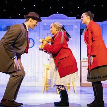 Joseph Saunders (Daddy/Milkman/Postman/Tiger), Tia Bunce (Sophie), Ellie Shove (Mummy)