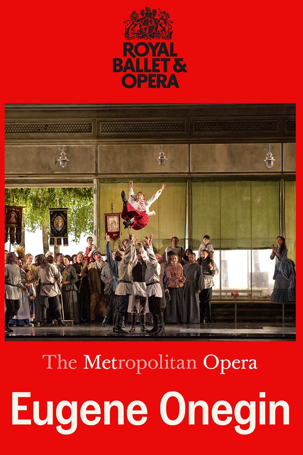 Poster for the Metropolitan Opera's Eugene Onegin
